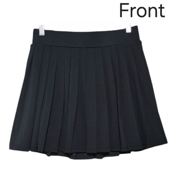 Indero Pleated Black Tennis Skirt - Picture 1 of 3